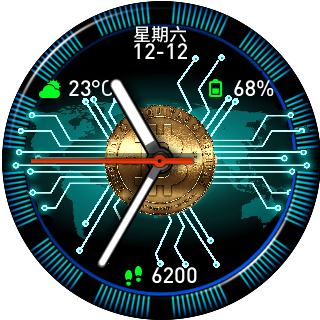 华米跃我Amazfit Pace, Stratos手表表盘