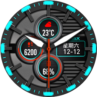 华米跃我Amazfit Pace, Stratos手表表盘