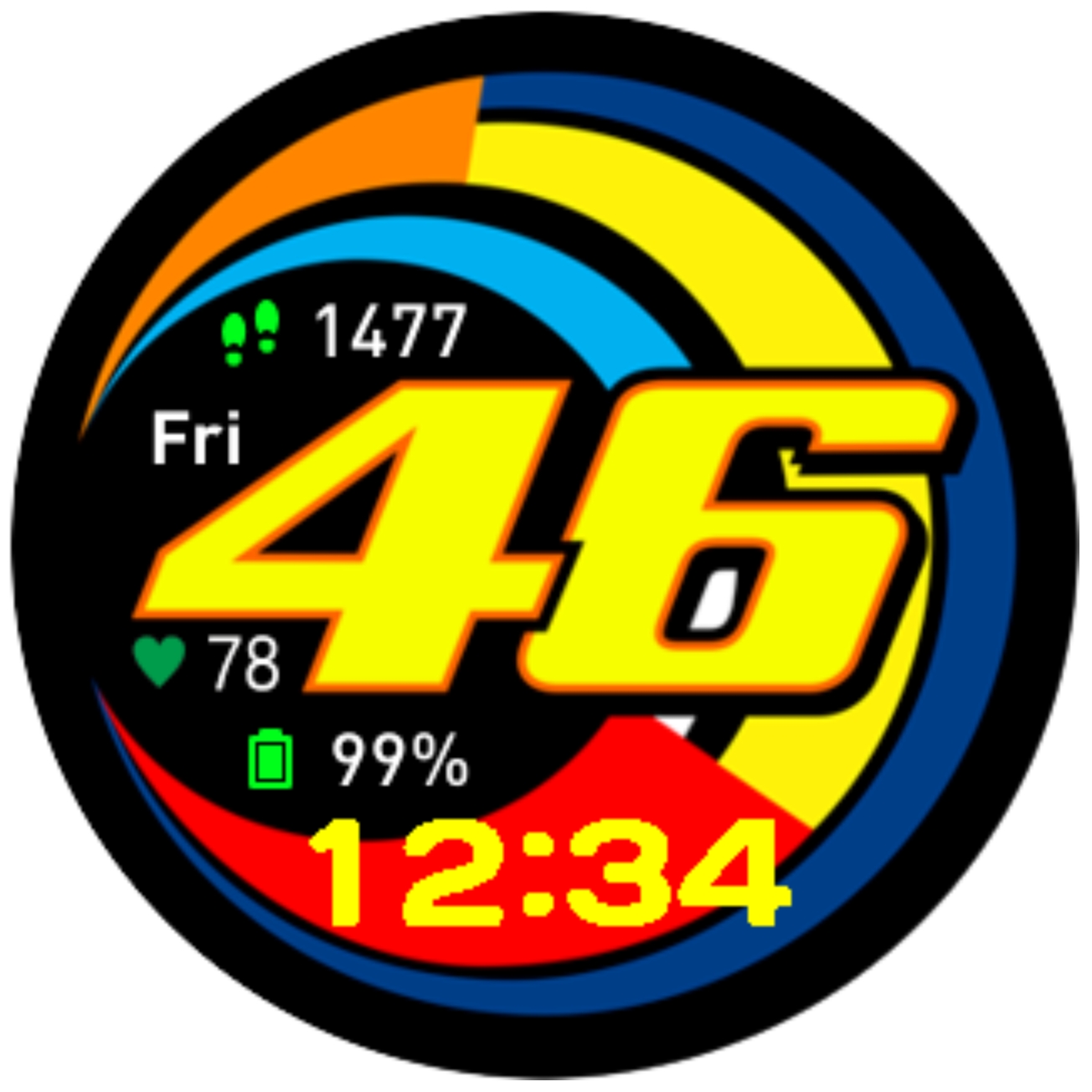 华米跃我Amazfit Pace, Stratos手表表盘