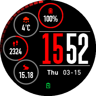 华米跃我Amazfit Pace, Stratos手表表盘