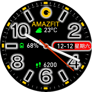 华米跃我Amazfit Pace, Stratos手表表盘