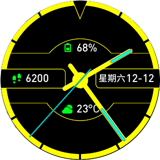 华米跃我Amazfit Pace, Stratos手表表盘