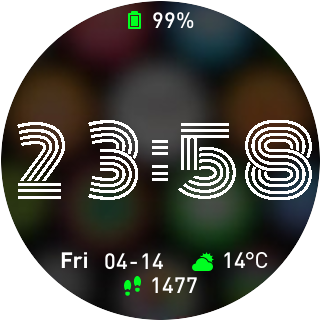 华米跃我Amazfit Pace, Stratos手表表盘
