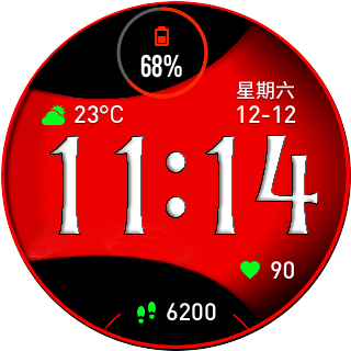 华米跃我Amazfit Pace, Stratos手表表盘