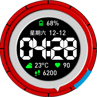 华米跃我Amazfit Pace, Stratos手表表盘