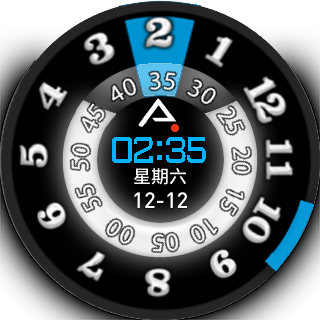 华米跃我Amazfit Pace, Stratos手表表盘