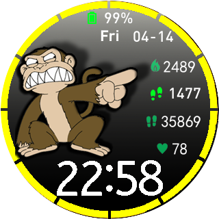 华米跃我Amazfit Pace, Stratos手表表盘
