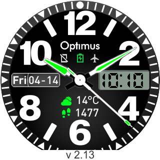 华米跃我Amazfit Pace, Stratos手表表盘