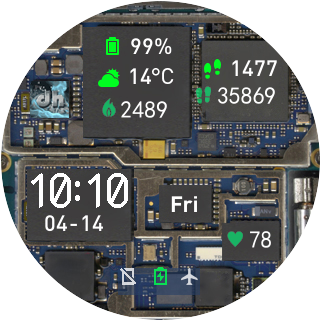 华米跃我Amazfit Pace, Stratos手表表盘