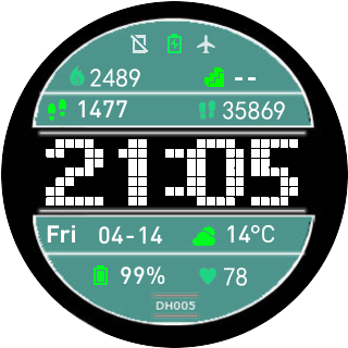 华米跃我Amazfit Pace, Stratos手表表盘