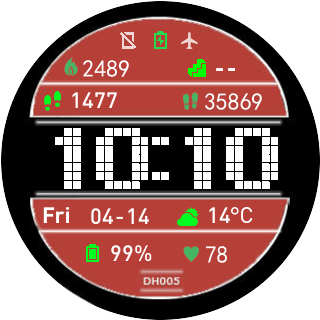 华米跃我Amazfit Pace, Stratos手表表盘
