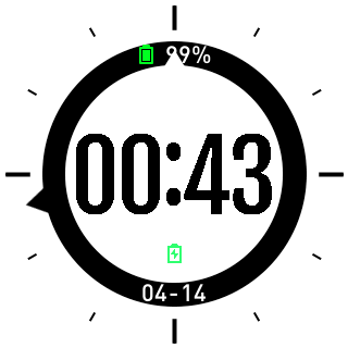 华米跃我Amazfit Pace, Stratos手表表盘