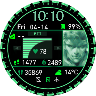 华米跃我Amazfit Pace, Stratos手表表盘