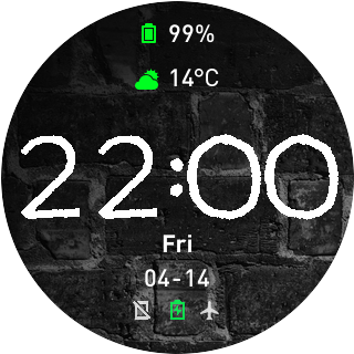 华米跃我Amazfit Pace, Stratos手表表盘