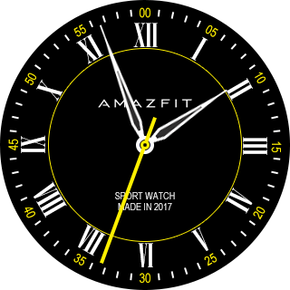 华米跃我Amazfit Pace, Stratos手表表盘