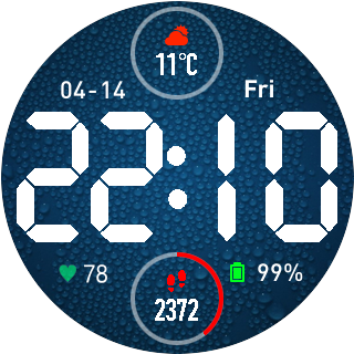 华米跃我Amazfit Pace, Stratos手表表盘