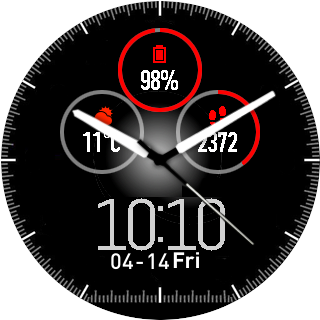 华米跃我Amazfit Pace, Stratos手表表盘