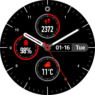 华米跃我Amazfit Pace, Stratos手表表盘