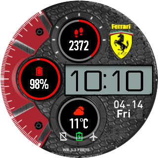 华米跃我Amazfit Pace, Stratos手表表盘