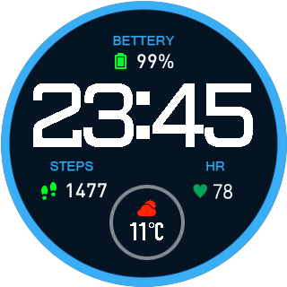 华米跃我Amazfit Pace, Stratos手表表盘