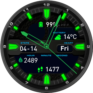华米跃我Amazfit Pace, Stratos手表表盘