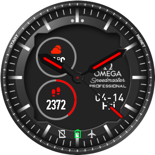 华米跃我Amazfit Pace, Stratos手表表盘