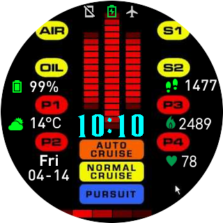 华米跃我Amazfit Pace, Stratos手表表盘