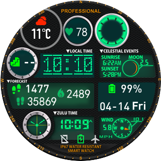 华米跃我Amazfit Pace, Stratos手表表盘