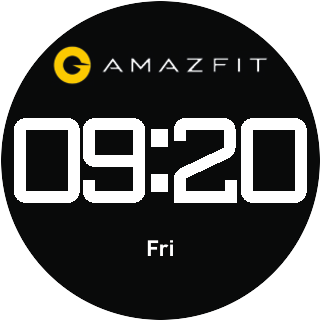 华米跃我Amazfit Pace, Stratos手表表盘