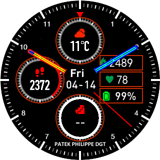 华米跃我Amazfit Pace, Stratos手表表盘