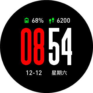 华米跃我Amazfit Pace, Stratos手表表盘