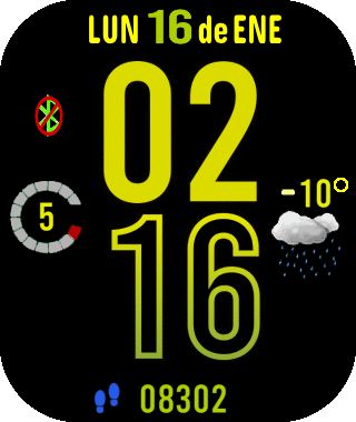 华米跃我Amazfit Bip 5 手表表盘