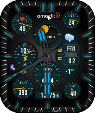 华米跃我Amazfit Bip 5 手表表盘