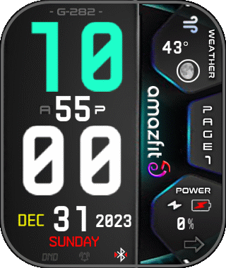 华米跃我Amazfit Bip 5 手表表盘