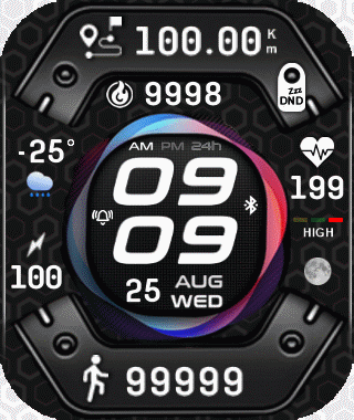 华米跃我Amazfit Bip 5 手表表盘