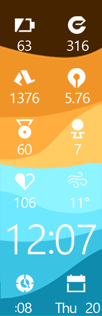 华米跃我Amazfit X 手表表盘