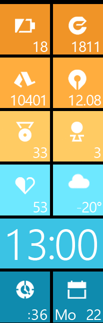 华米跃我Amazfit X 手表表盘