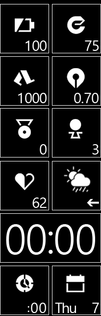 华米跃我Amazfit X 手表表盘