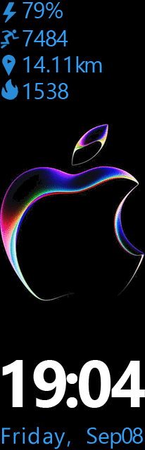 华米跃我Amazfit X 手表表盘