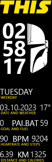 华米跃我Amazfit X 手表表盘