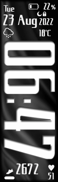 华米跃我Amazfit X 手表表盘