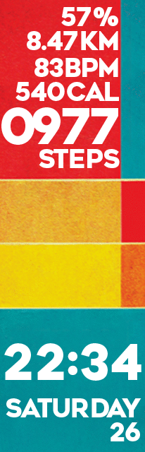 华米跃我Amazfit X 手表表盘