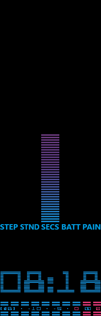 华米跃我Amazfit X 手表表盘
