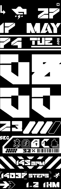 华米跃我Amazfit X 手表表盘