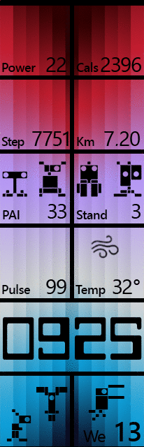 华米跃我Amazfit X 手表表盘