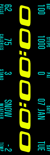 华米跃我Amazfit X 手表表盘