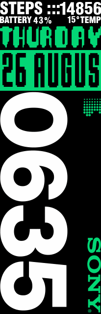 华米跃我Amazfit X 手表表盘