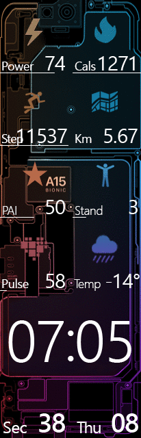 华米跃我Amazfit X 手表表盘