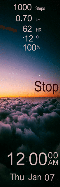 华米跃我Amazfit X 手表表盘