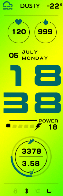 华米跃我Amazfit X 手表表盘